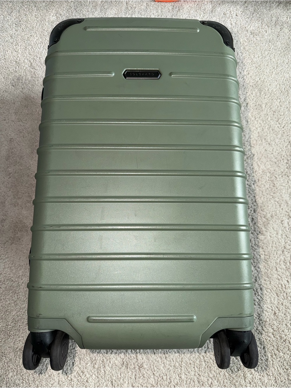 Solgaard Medium Check Trunk Suitcase